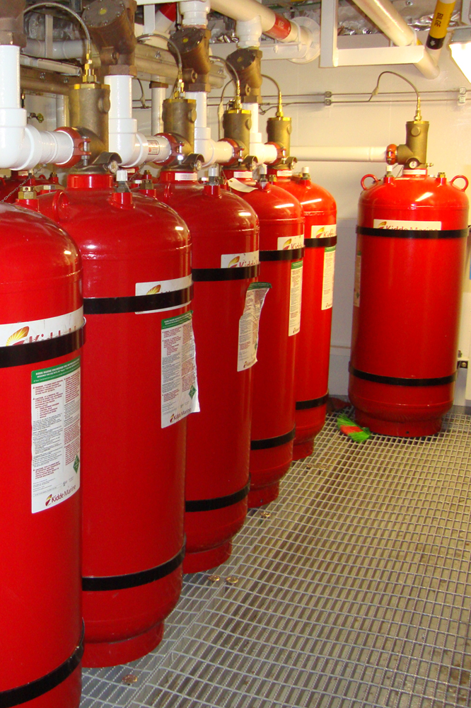 Extinction gaz novec